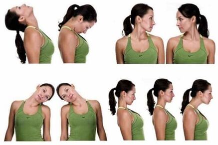 Osteokondrosiaren gimnasia